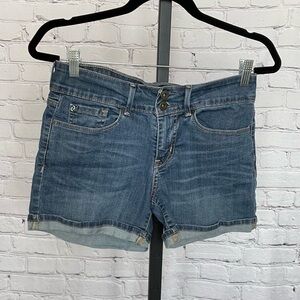 Denizen Levi's Denim Roll Hem shorts